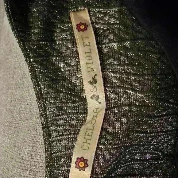 Women’s Gold Chelsea & Violet Blouse - Picture 6 of 6